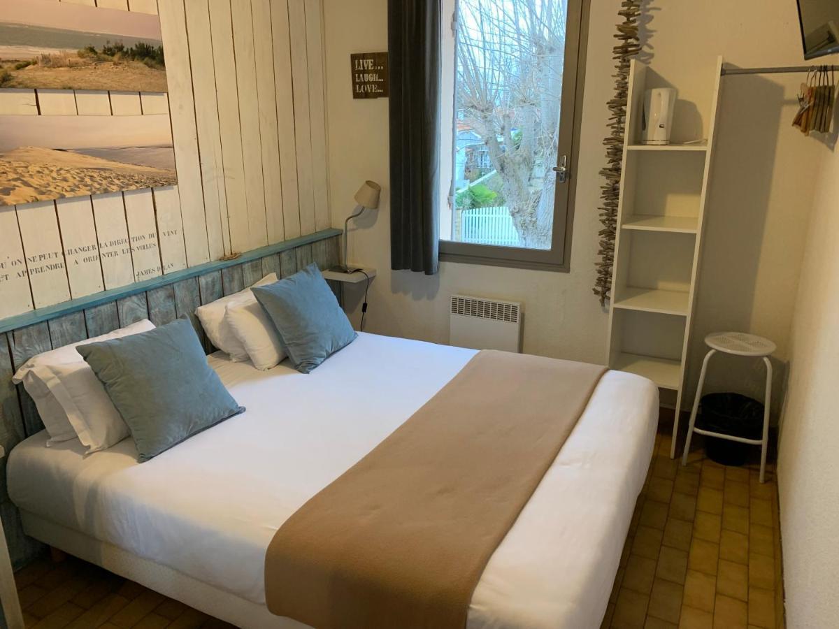 Logis Hotels - Hotel Et Restaurant L'Oceana Lanton Kültér fotó